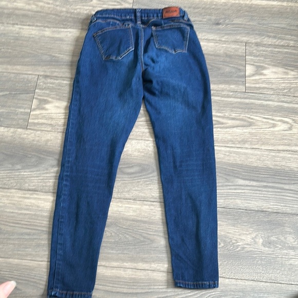 Indigo Blue Skinny Jeans with Sleek Fit - Picture 4 of 8